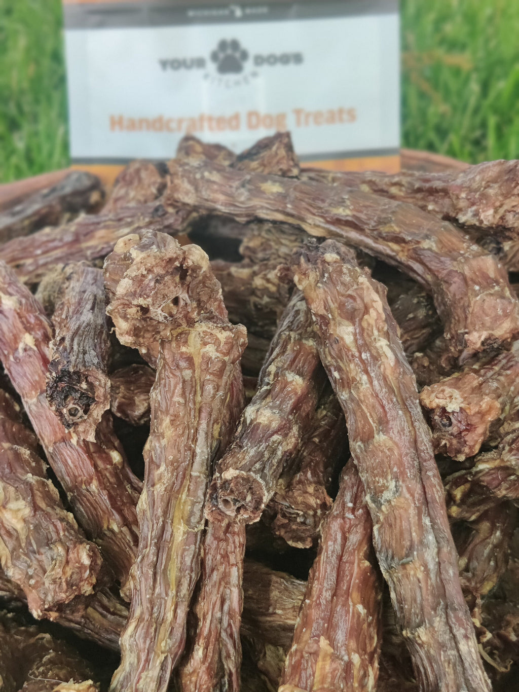 Crunchy Duck Neck Dehydrated Treats for Dogs ( 5 pieces)