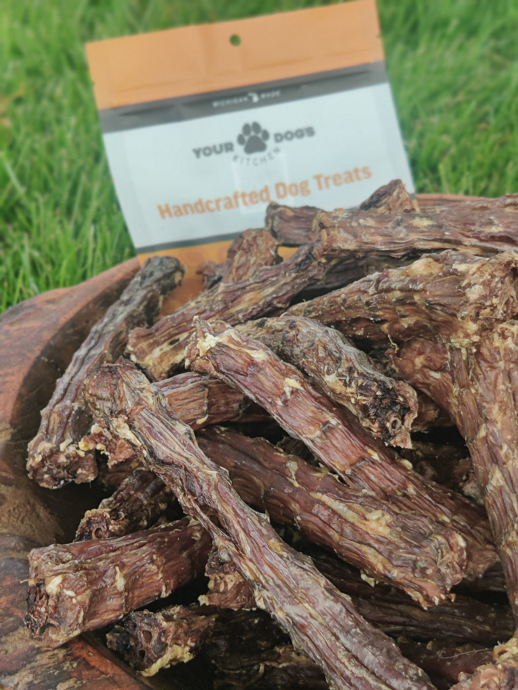 Crunchy Duck Neck Dehydrated Treats for Dogs ( 5 pieces)