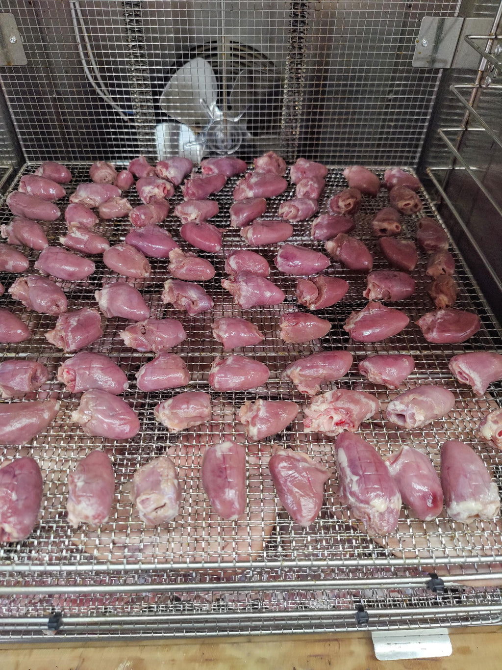 Dehydrated Chicken Hearts (FAT REMOVED) ~ 4 Ounces