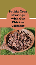 Chicken Gizzards - 4 oz, Healthy Pet Treats, All-Natural