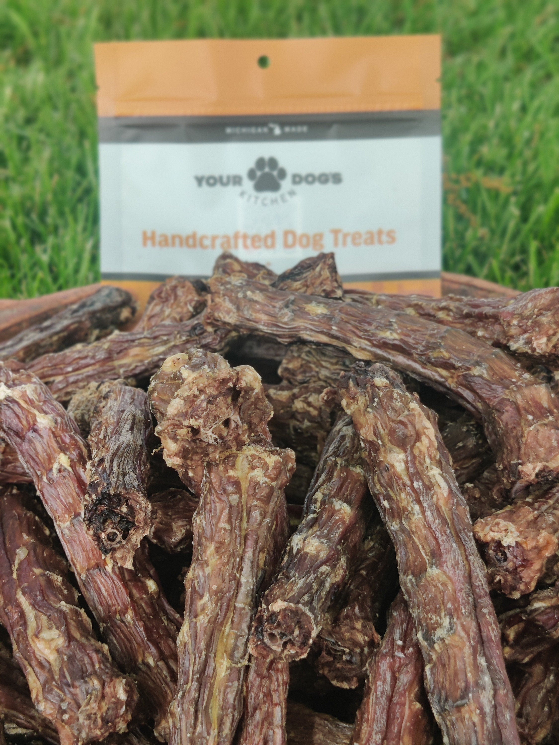 Crunchy Duck Neck Dehydrated Treats for Dogs ( 5 pieces)
