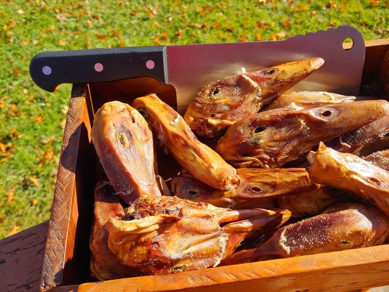 5 Pack of Dehydrated Duck Heads